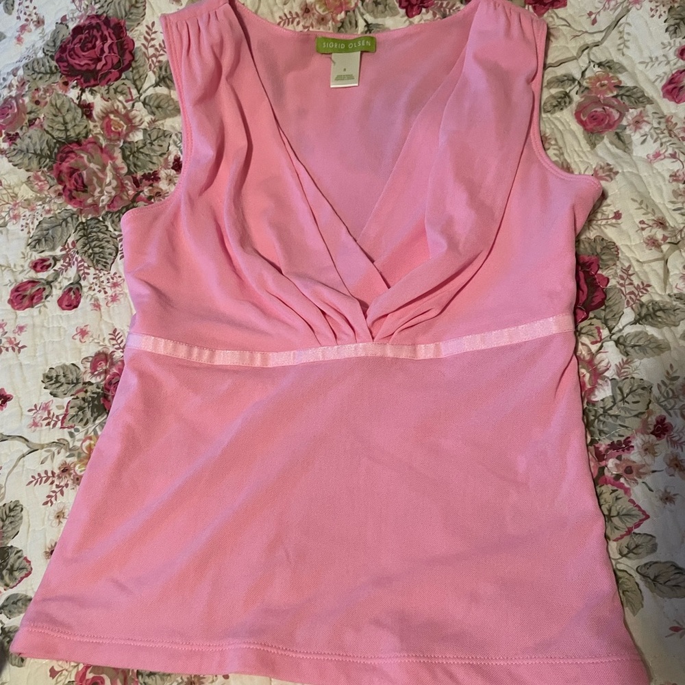 Pink 2000s Top